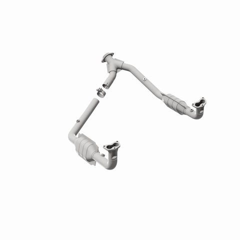 MagnaFlow DF Cat. Conv 97 Land Rover Defender 90 4.0L Y-Pipe Assy / 96-99 Discovery 4.0L Y-Pipe Assy - 93690