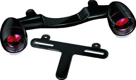 Kuryakyn Bullet Light Rear Turn Signal Bar Gloss Black - 5405
