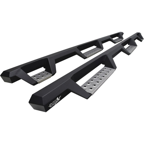 Westin 2020 Chevy Silverado 2500/3500 Crew Cab (8ft Bed) W2W Nerf Step Bars - Textured Black - 56-5347752