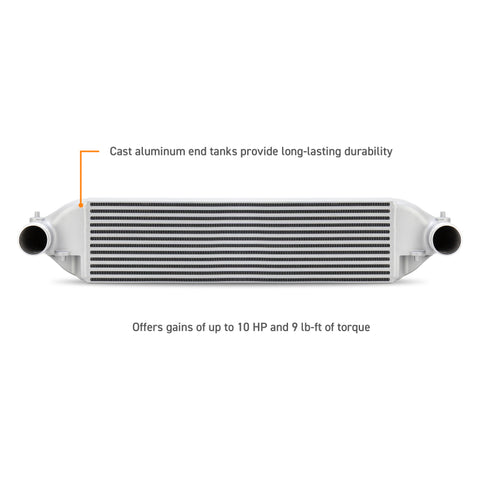 Mishimoto 2023+ Honda Civic Type-R Intercooler Kit w/Pipes - Silver Intercooler/Black Pipes - MMINT-CTR-23KSLBK