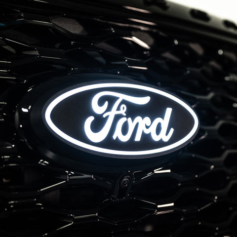 Putco 2025 Ford Explorer Luminix Front Grille Ford LED Emblem - 92901-10