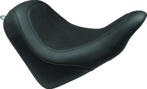Mustang 82-03 Harley Sportster Standard Touring Passenger Seat w/Studs - Black - 75491