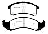 EBC 92-93 Buick Le Sabre (FWD) 3.8 Redstuff Front Brake Pads - DP31271C