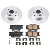 Power Stop 09-10 Pontiac Vibe Rear Z17 Evolution Geomet Coated Brake Kit - CRK4670
