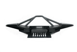 DV8 Offroad 07-18 Jeep Wrangler JK/JL FS-10 Full Length Steel Front Bumper w/ Skid Plate - FBSHTB-10