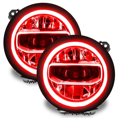 Oracle Jeep Wrangler JL/Gladiator JT RGB+W Headlight DRL Kit - w/ BC1 Controller - 1346-335