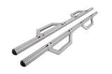 Dee Zee 99-23 Chevrolet/GMC/Dodge/Ford Full Size Truck Hex Series - Crew Cab Side Steps (Silver) - DZ66321