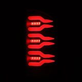 AlphaRex 07-08 Dodge Ram 1500/07-09 Dodge Ram 2500+3500 Luxx-Series LED Tail Lights (Pair) Black - 641040