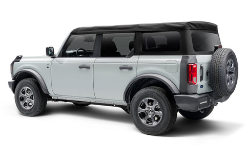 Bushwacker 21-22 Ford Bronco (2/4 Door) Trail Armor Rear Corner (2pc Rear) - Tex. Black - 14124