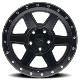 Dirty Life 9315 Compound 17x9 / 5x127 BP / -38mm Offset / 78.1mm Hub Matte Black Wheel - 9315-7973MB38