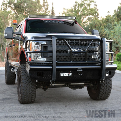 Westin/HDX Bandit 17-19 Ford F-250 / F-350 Front Bumper - Textured Black - 58-31125