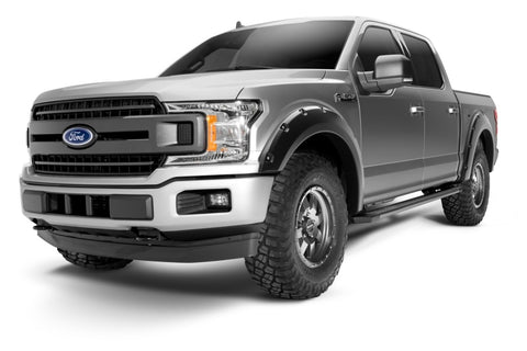 Bushwacker 18-19 Ford F-150 Pocket Style Flares 4pc - Black - 20945-02