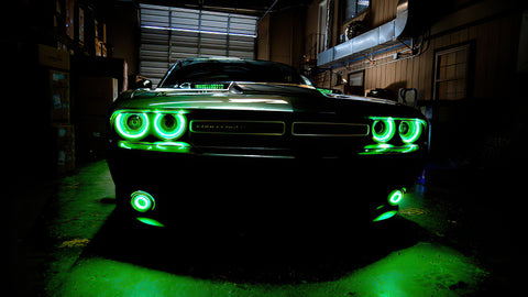 Oracle Dodge Challenger 15-21 Halo Kit - ColorSHIFT w/ BC1 Controller - 2268-335