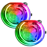 Oracle Jeep Liberty 02-04 LED Fog Light Halo Kit - ColorSHIFT - 1299-333