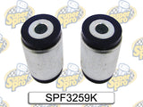SuperPro 2006 Mazda MX-5 Miata Touring Front Control Arm Lower Shock Mount Bushing Kit - SPF3259K
