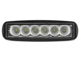 Raxiom 6-In Slim 6-LED Off-Road Light Flood Beam Universal (Some Adaptation May Be Required) - J108313
