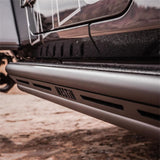 Westin/Snyper 2018+ Jeep Wrangler JL Unlimited 4DR Triple Tube Rock Rail Steps - Textured Black - 42-6025
