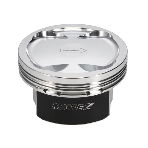 Manley 04+ Subaru WRX STi (EJ257) 83mm Stroker 100mm +0.5mm Bore 9.8:1 Dish Piston Set with Rings - 622105C-4