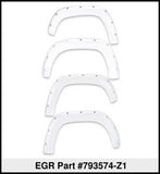 EGR 2018 Ford F150 Bolt-On Look Color Match Fender Flares - Set - Oxford White - 793574-Z1