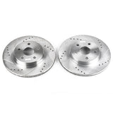 Power Stop 96-00 Toyota RAV4 Front Evolution Drilled & Slotted Rotors - Pair - JBR793XPR