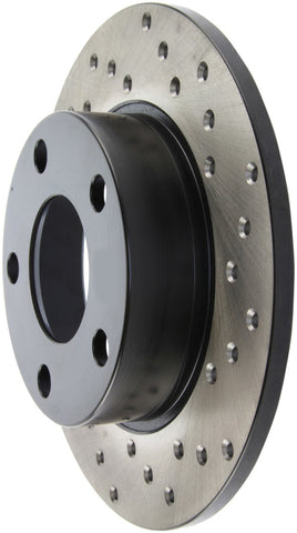 StopTech 96-01 Audi A4 Quattro / 12/98-05 VW Passat Left Rear Drilled Rotor - 128.33047L