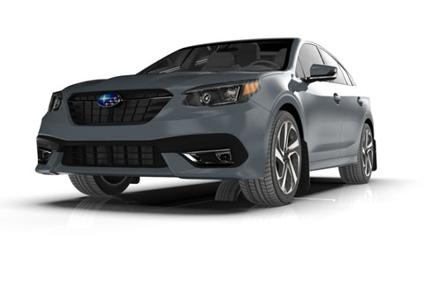 Rally Armor 20-25 Subaru Legacy Black UR Mud Flap w/Grey Logo - MF64-UR-BLK/GRY