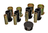 Energy Suspension Universal Black Control Arm Bushing Set - LOWERS ONLY - 3.3165G
