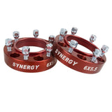 Synergy Hub Centric Wheel Spacers 6x5.5-1.50in Width M12x1.50 Stud Size - 4112-6-55-H