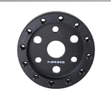 NRG 3 Hole to 6 Hole Steering Wheel Adapter 1/2in. - Black - SRK-36BK