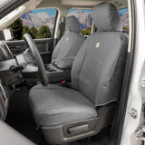 Covercraft 21-24 Ford F150 Carhartt PrecisionFit Custom Second Row Seat Covers - Gravel - GTF4254CAGY