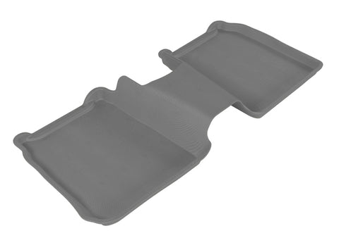 3D MAXpider 2009-2019 Ford Flex Kagu 2nd Row Floormats - Gray - L1FR02121501