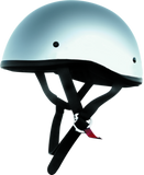 Skid Lids Original Helmet Chrome - Medium - 646622