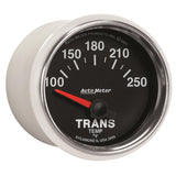 Autometer GS 52mm 100-250 Degree F Short Sweep Electronic Transmission Temperature Gauge - 3849