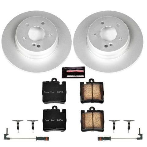 Power Stop 00-02 Mercedes-Benz CLK320 Rear Z23 Evolution Sport Coated Brake Kit - CRK621