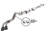 AWE 16-22 Toyota Tacoma 0FG Catback Exhaust w/ BashGuard - Dual Diamond Black Tips - 3015-33826