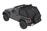Bestop 18-26 Jeep Wrangler JL 2-Door Trektop (Premium Black Twill) - 56862-17