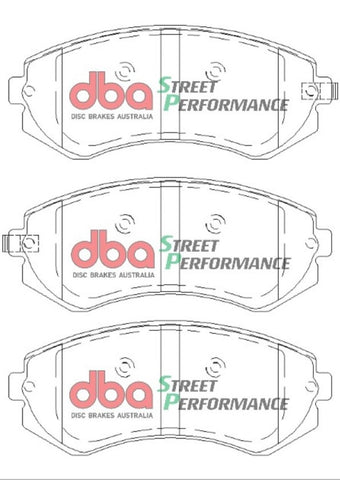 DBA 90-96 Nissan 240SX w/ABS SP Performance Front Brake Pads - DB1148SP