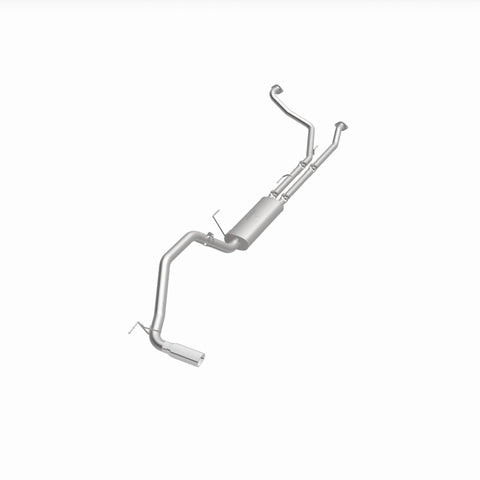 MagnaFlow CatBack 07-15 Nissan Titan V8 LGAS/LFLEX Single MF Polished Stainless Exhaust - 19421