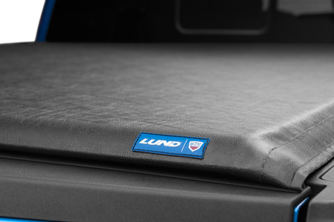 Lund 19-23 Ford Ranger (5ft Bed) Genesis Roll Up Tonneau Cover - Black - 960114