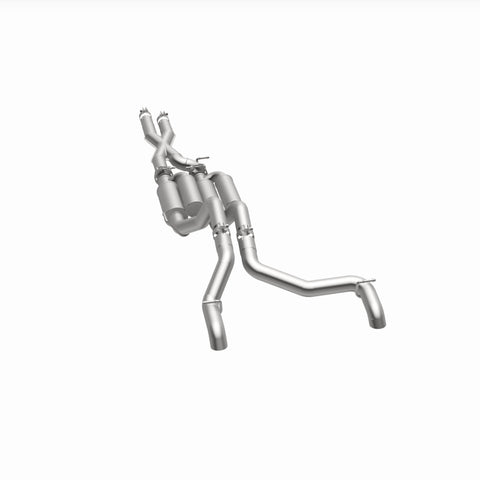 MagnaFlow Cat-Back 2021 Jeep Wrangler 6.4L Rock Crawler Series Dual Exit Stainless Exhaust - 19582