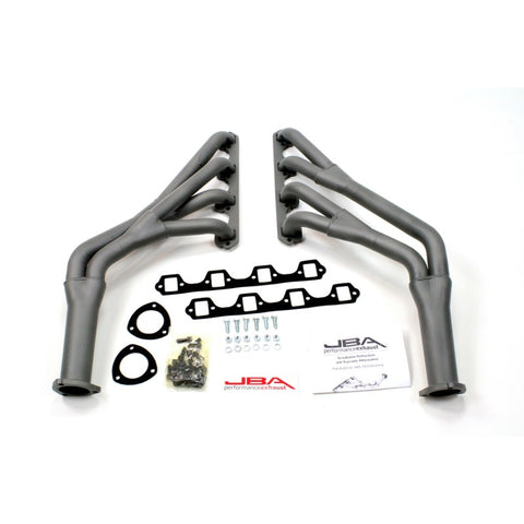 JBA 65-70 Ford Mustang 260-302 SBF 1-1/2in-1-3/4in Primary Ti Ctd Tri Y Header - 6651SJT