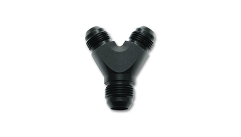Vibrant -8AN x -6AN x -6AN Y-Adapter Fitting - Aluminum - 10807