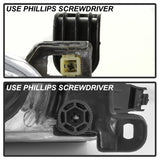 xTune 97-99 Toyota Camry 4pc OEM Style Headlights w/Corner Lights - Chrome (HD-JH-TCAM97-SET-C) - 9042843