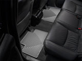 WeatherTech 05-13 Toyota Tacoma Crew Cab Rear Rubber Mats - Grey - W136GR