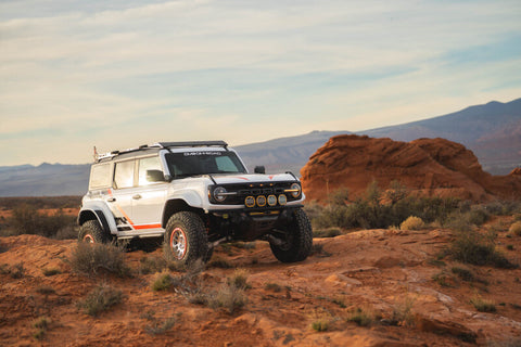 DV8 Offroad 2022+ Ford Bronco Raptor Tube Front Bumper - FBFR-02