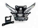 Elektric Offroad 2017+ Can Am X3 Maverick Billet Front Winch Bumper Anodized Clear - FWB210036