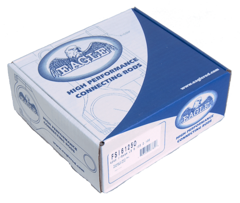 Eagle Chevrolet LS 4340 I-Beam Connecting Rod 6.125in (Set of 8) - FSI6125O