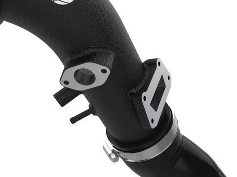 aFe 22-23 Hyundai Kona N L4 2.0L (t) BladeRunner Aluminum Hot and Cold Charge Pipe Kit - Black - 46-20624-B