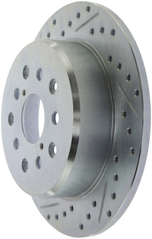 StopTech 01-05 Lexus IS300 / 02-10 Lexus SC430 Sport Slotted & Drilled Rear Right Brake Rotor - 227.44090R