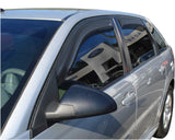 AVS 04-07 Chevy Malibu Ventvisor In-Channel Front & Rear Window Deflectors 4pc - Smoke - 194621
